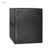 Subwoofer mono haute puissance 15 pouces HG-GS2F04-CWB 300W 8 Ohm Nominales 45Hz-400Hz pour système de sonorisation de scène et de tournée, concert