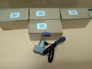 702-21-57400 XPower Noir Nouvelle électrovanne pour excavatrice sur chenilles PC200-7/PC200-8 Pièces électriques Pilote - Product Image 5