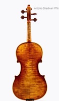 Violon Antonino Stradivari 1716, fabrication italienne hautement professionnelle, vente au détail et en gros
