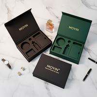 Boîtes de luxe, grand emballage de parfum haut de gamme, boîte cadeau rigide à rabat magnétique Lux, boîte cadeau pour robe, couvercle magnétique