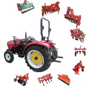 Goedkope Prijs 40 Hp 2WD Farm 2 Wiel Tractoren En Tractor Vooreindlader Helmstok Voor Landbouw Made In China