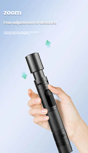 Linterna de Autodefensa de Arco de Alto Voltaje para Niñas, para Correr de Noche al Aire Libre, Ciclismo, Resistente al Agua IP65, Recargable, Haz Ajustable de 50-100 m - Product Image 3