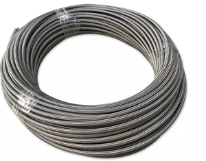 Freno de cuerda de acero E32 Líneas de freno trenzadas Manguera trenzada de acero inoxidable An3 Manguera de freno Bobina de rotura - Product Image 5