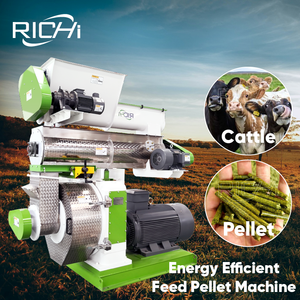 Richi tùy chỉnh 3-4t/h ngựa gia súc cỏ linh lăng cỏ <span class=keywords><strong>granulator</strong></span> Máy thức ăn chăn nuôi cho thức ăn chăn nuôi viên - Product Image 1