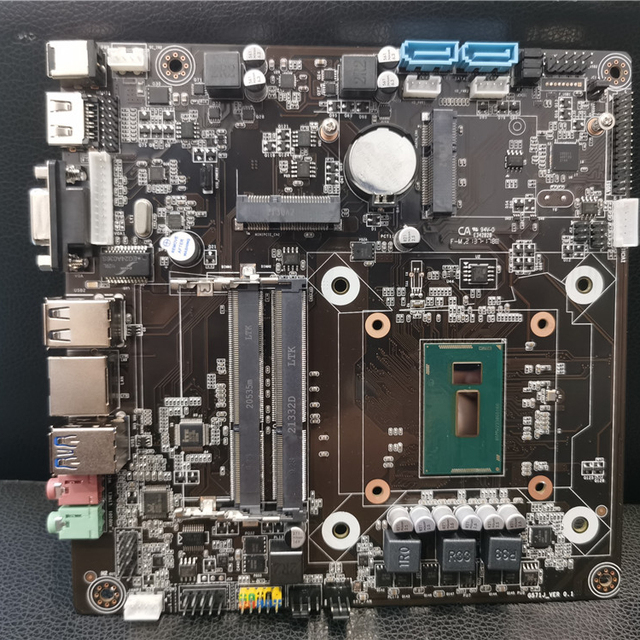 Game Motherboards Desktop Computer Mini ITX Motherboard I3 5005u DDR3 ITX Motherboard for Computer PC