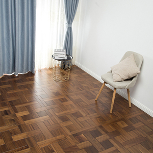 Noyer <span class=keywords><strong>de</strong></span> luxe léger minimaliste moderne 450*450mm forme spéciale plancher d'ingénierie intérieur usage domestique pour <span class=keywords><strong>parquet</strong></span> <span class=keywords><strong>de</strong></span> cuisine - Product Image 2
