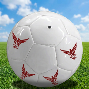 Training Soccer Ball Size 5 Custom Logo PU Leather <b>Machine</b> <b>Stitched</b> Wholesale OEM Supplier High Quality Football Practice Ball - Product Image 1