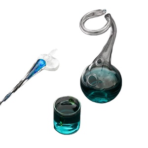 Ensemble de stylos à <span class=keywords><strong>plume</strong></span> en verre pailleté pour <span class=keywords><strong>calligraphie</strong></span> avec encre et support - Product Image 1