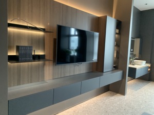 <span class=keywords><strong>Meuble</strong></span> TV BAINENG avec cheminée, design moderne, unité murale de rangement pour salon, fond en ardoise, livraison gratuite en 48 heures - Product Image 2