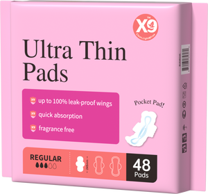 Pembalut Wanita Sekali Pakai Ultra Tipis Lembut Mini Pack 245mm US Warehouse X9 - Product Image 2