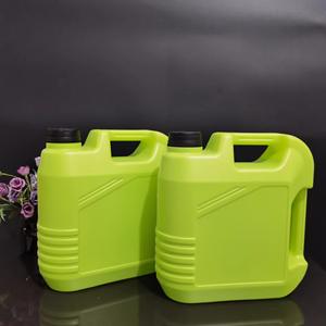 Bouteille d'huile moteur <span class=keywords><strong>en</strong></span> plastique vert de 4 litres (1 gallon), bidon vide avec poignée - Product Image 2