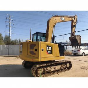 Excavatrice sur chenilles Caterpillar 307.5 d'occasion, 7,5 tonnes, peinture d'origine, importée du Japon, à bas prix - Product Image 3