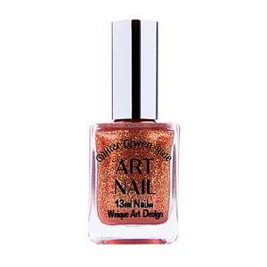 Vernis à ongles Art Nail Glitter Queen Red 13ml avec un design artistique unique - Product Image 2
