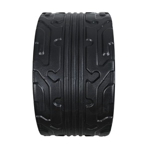 7 Inch Solid PVC Tire With PP Rim For <b>Camping</b> Cart 40kg Load Capacity - Product Image 4