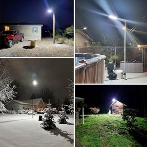Farola Solar LED Comercial de Alta Potencia de 8000 W - Control Remoto, <span class=keywords><strong>Sensor</strong></span> de <span class=keywords><strong>Movimiento</strong></span>, IP65 Impermeable, Modos de Brillo Ajustables - Product Image 5