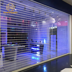 Điện 201/304 thép không gỉ thiết kế an toàn cửa nướng cổng cán màn trập cửa - Product Image 2