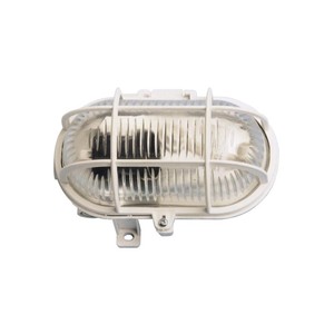 Applique ovale 60W bianco, ideale per illuminazione decorativa e funzionale in spazi interni. - Product Image 1