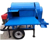 Populaire ! Batteuse Multi-Fonctionnelle à Moteur Diesel pour Arachides, Maïs, Haricots, Blé et Riz – Fabriquée en Chine