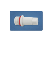 Bouchon d'extrémité sans plomb en UPVC, haute pression, résistant à la corrosion, longue durée de vie, fileté ASTM D2467 NPT/BSPT, raccord de tuyauterie en plastique