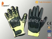 HIGH-VIS TPR Rigger Excellente Grip Cut 5 Handyman/Boxer Gant de travail, Résistant à l'abrasion Pétrole et Gaz Forage Sécurité Impact Gants