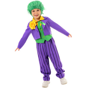 Disfraz de Joker de Suicide Squad para niños, traje morado y verde, cosplay de Halloween para niños, primavera 2024 - Product Image 2
