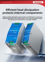 Alimentation électrique à découpage industrielle MEVEICH NDR-120-12 120W 10A 12V, entrée 100-240V, efficacité 85%, rail DIN, sortie simple