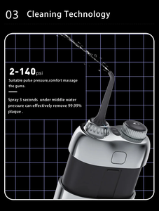 <span class=keywords><strong>Irrigador</strong></span> bucal Ducha dental eléctrica inalámbrica Mini hilo dental de agua portátil, <span class=keywords><strong>irrigador</strong></span> de cuidado dental con tanque de agua retráctil - Product Image 5