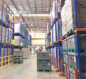 איכות גבוהה כונן מתכווננת כונן דרך מזרן תעשייתי מחסן כונן מירוצים מתקפל אחסון מתכת - Product Image 3