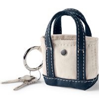 Mini porte-clés en toile pour sac à main, sac à dos, décoration et rangement de pièces de monnaie et cartes, accessoire porte-clés en toile