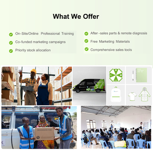 Système solaire photovoltaïque tout-en-un pour la production d'énergie domestique et <span class=keywords><strong>l</strong></span>'alimentation électrique d'urgence, avec support Pay As You Go - Product Image 6