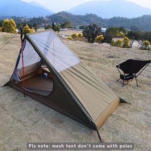 Arioso ultraleggero all'aperto 1 persona maglia tenda interna con zanzariera per il campeggio escursioni pesca foresta avventure Bikepacking - Product Image 5