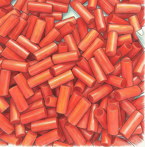 Accessoire <span class=keywords><strong>de</strong></span> fumage en verre personnalisé avec embouts colorés en forme <span class=keywords><strong>de</strong></span> vortex, 7/8/9/10 trous, vente en gros - Product Image 2