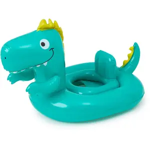 91cm Inflatable Dinosaur Baby Seat Animal Inflatable Baby Pool Float for Kids