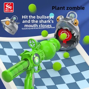 Pistola de Balas Blandas de Boca Grande de Plants Vs. <span class=keywords><strong>Zombies</strong></span>, Lanzador de Guisantes y Cañón de Maíz para Niños, Juguete de Plástico para Niños - Product Image 4