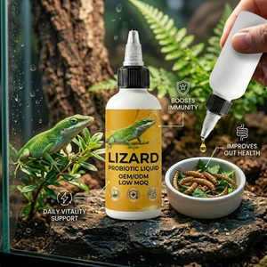 Probiótico Líquido Todo <span class=keywords><strong>en</strong></span> Uno para Reptiles - Apoya la Salud Intestinal y el Apetito <span class=keywords><strong>en</strong></span> Tortugas y Geckos - Fábrica con Certificación GMP - Product Image 4