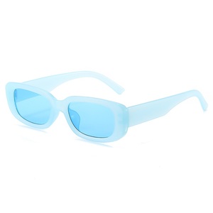Vente en gros bon marché Lunettes de soleil carrées à monture classique à la mode Options de couleur pour femmes Transparent <span class=keywords><strong>Jaune</strong></span> Gris Thé PC à monture en verre - Product Image 6