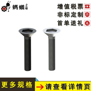 MISUMI Fasteners Countersunk Hex Socket <b>Screws</b> M2 Metric Class 8.8 Q 218B-2012 Factory Direct Sales - Product Image 4