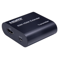 Extenseur HDMI SOFLY 60M 1080P/60Hz par câble CAT-5e/6, Extenseur HDMI TX RX 60M avec EDID