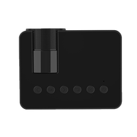 Mini projecteur vidéo LED portable à faible bruit, intelligent, sans fil, compatible téléphone, 4K Wifi, avec son stéréo HIFI, projection de 14 à 100 pouces