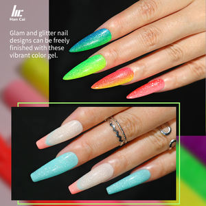 Esmalte de uñas de <span class=keywords><strong>Gel</strong></span> Uv Led reflectante, colores neón, <span class=keywords><strong>Miss</strong></span> Glitter, Diamantes, Venta al por mayor de fábrica - Product Image 3