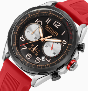 Reloj de Lujo Gohuos 9812 para Hombre, Reloj de Pulsera de Cuarzo con Correa de Nailon, Resistente al Agua, Manecillas Luminosas, Cronógrafo, Fecha - Product Image 2