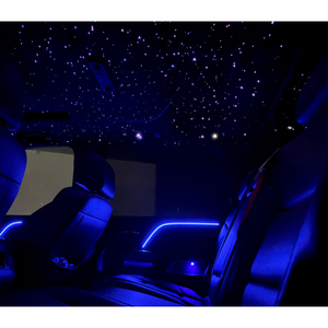 5 in 1 12V Car Interior Ambient <b>Light</b> APP Remote Control Colorful Fiber Optic Starlight Car Ambient <b>Light</b> - Product Image 6