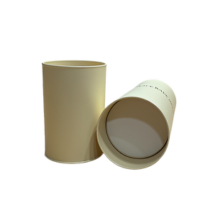 Boîtes cylindriques en carton kraft écologiques personnalisées, boîtes rondes en papier biodégradable, tubes d'emballage en carton artisanal - Product Image 2
