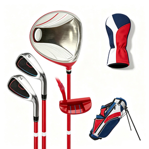 Ensemble complet de clubs de golf légers pour enfants (garçons et filles) avec sac de golf OEM personnalisé, comprenant driver, fers et putter - Product Image 1