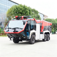 Truk Pemadam Kebakaran Bandara 6X6, Kendaraan Busa Air, Kualitas Bagus, Kendaraan Khusus, Pabrik Cina