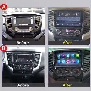 Autoradio pour Mitsubishi L200 Triton 2015-2019, lecteur multimédia, Android Auto, Carplay, Mirror Link, écran IPS, unité principale, GPS Navi - Product Image 2