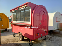Camion commercial de restauration rapide pour camping-car mobile aux normes françaises pour crème glacée, pizza, gaufres, churro, pop-corn, bonbons