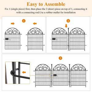 Recinzione per Cani Senershuo in Metallo Resistente, 16 Pannelli 32"H X27"L, Barriera Temporanea da Esterno Facile da Montare e Riutilizzabile per Giardino - Product Image 6