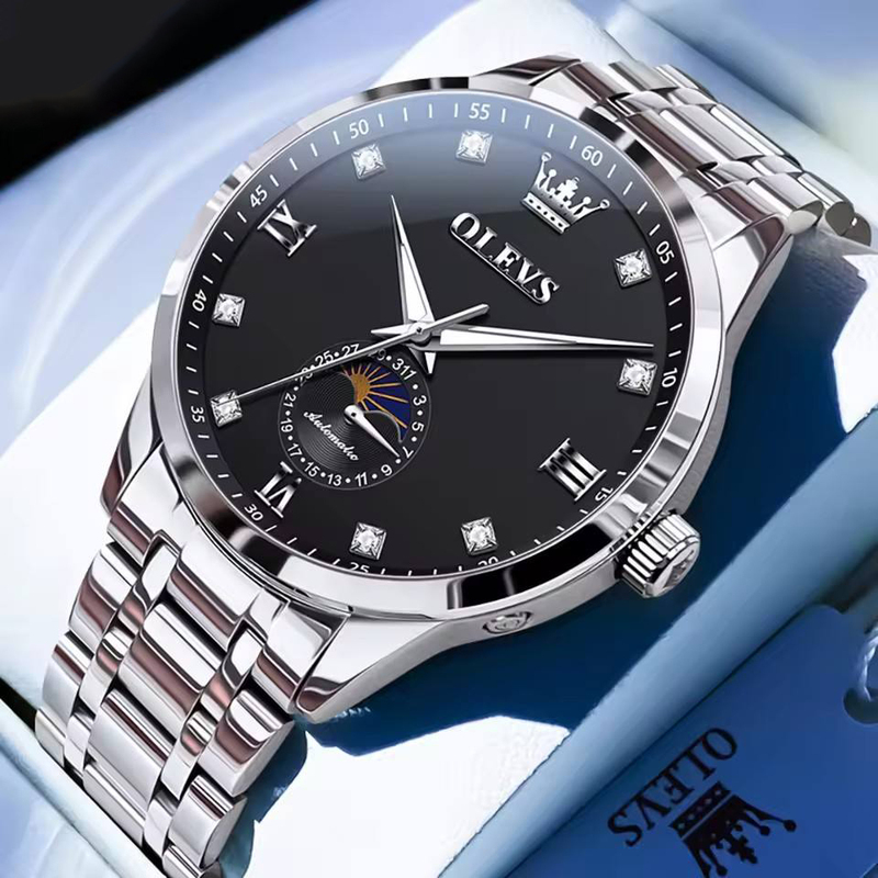 OLEVS 7041 Mens Women Watch Simple