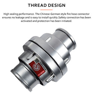 त्वरित वितरण उत्कृष्ट सीलिंग प्रदर्शन, त्वरित कनेक्शन समुद्री फायर नली कनेक्टर पेशेवर समुद्री फायर नली कनेक्टर पेशेवर समुद्री - Product Image 6